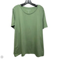 Top Short Sleeve By Woman Within In Green, Size: 2xp