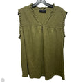 Top Sleeveless By Lane Bryant In Green, Size: 18