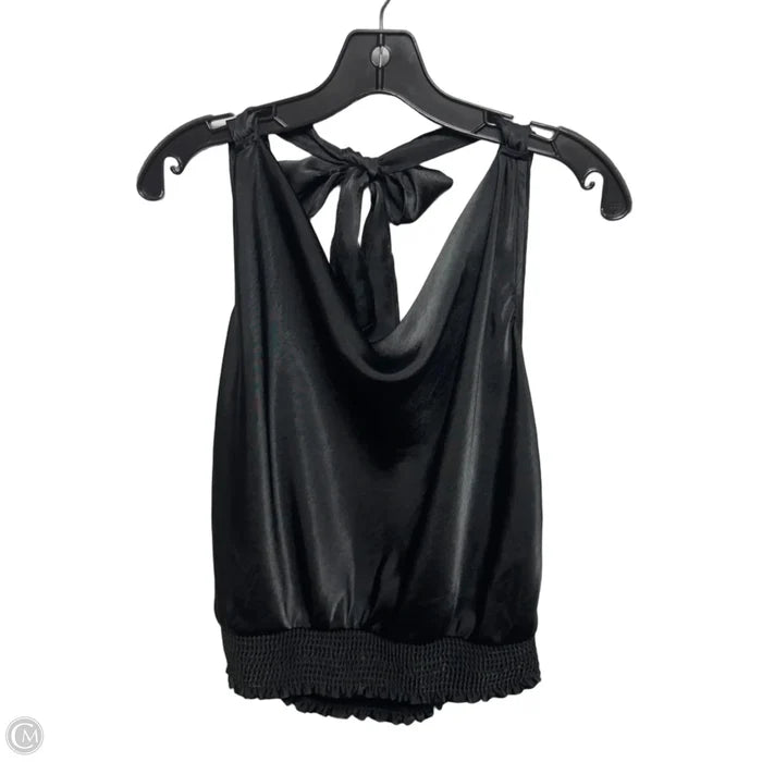 Top Sleeveless By Maeve In Black, Size: 12