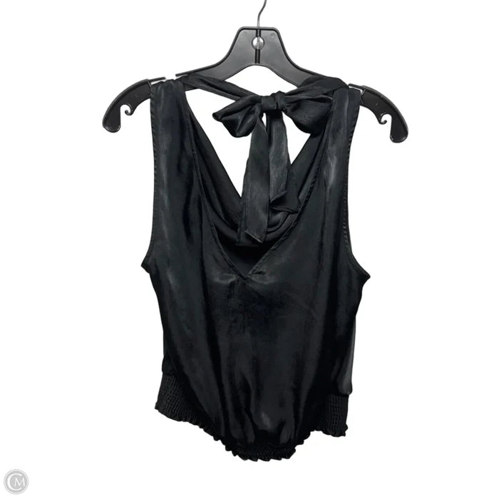 Top Sleeveless By Maeve In Black, Size: 12