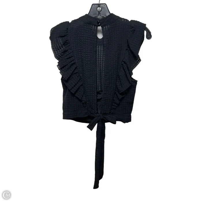 Top Sleeveless By Maeve In Black, Size: M