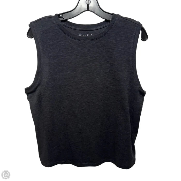 Top Sleeveless By Marled In Black, Size: L