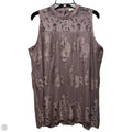 Top Sleeveless By Paper + Tee In Purple, Size: 1x