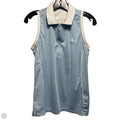 Top Sleeveless By Peter Millar In Blue & White, Size: M