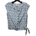 Top Sleeveless By Vineyard Vines In Blue, Size: 0
