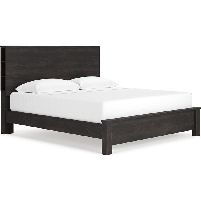 Toretto King Bookcase Bed