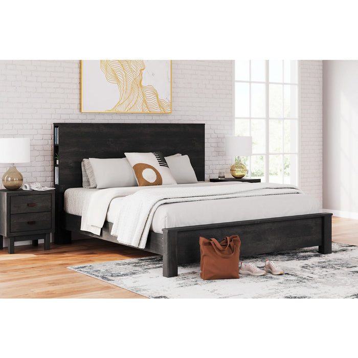 Toretto King Bookcase Bed