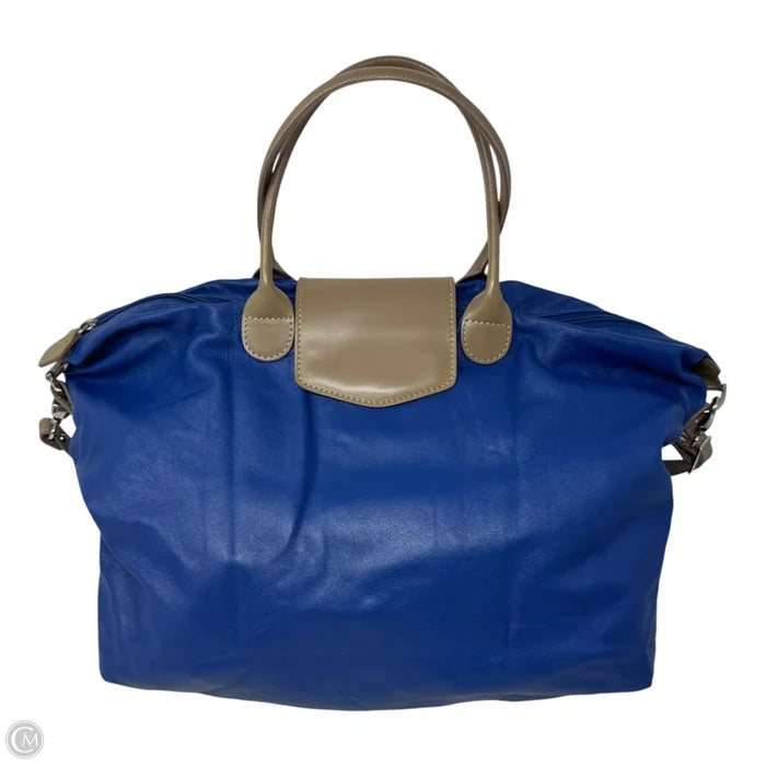 Tote Leather By Sera, Size: Large