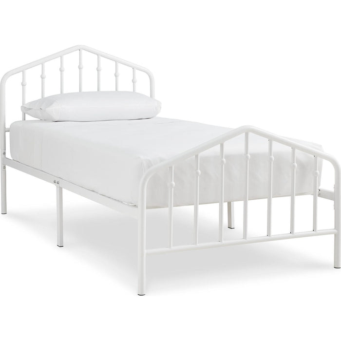 Trentlore Twin Metal Bed