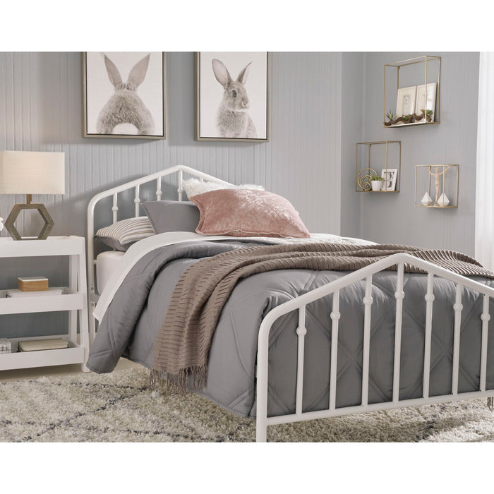 Trentlore Twin Metal Bed