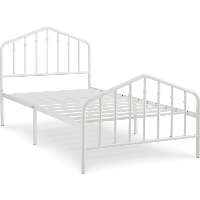 Trentlore Twin Metal Bed