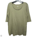 Tunic 3/4 Sleeve By Pure Jill In Green, Size: Mp