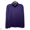 Turtleneck Sweater Designer By Tory Burch In Purple, Size: M