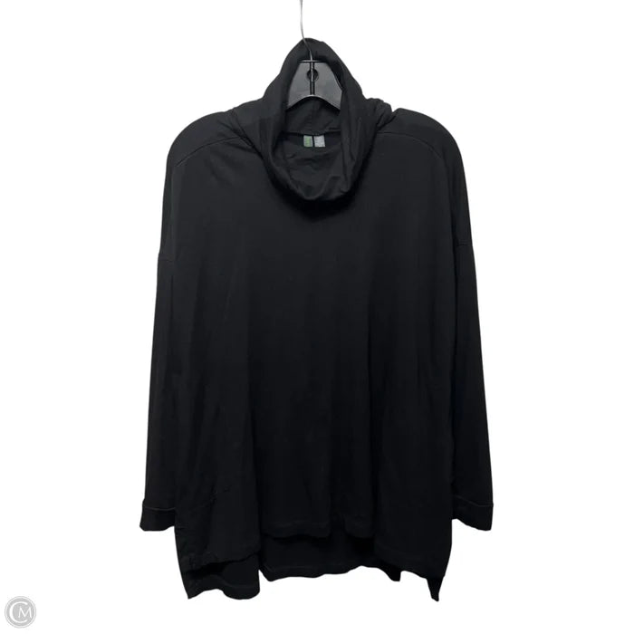 Turtleneck Top Long Sleeve By Shannon Passero In Black, Size: M