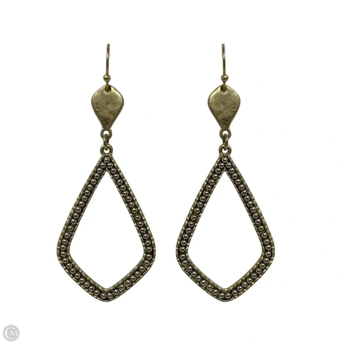 Two Tone Dangle Earrings