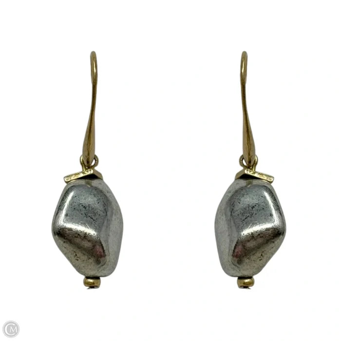 Two Tone Dangle Earrings