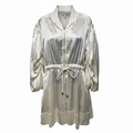 Utility Mini Dress By Love The Label In Cream, Size: S
