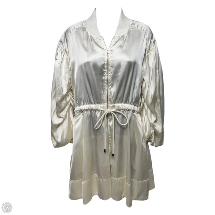 Utility Mini Dress By Love The Label In Cream, Size: S