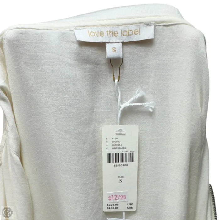 Utility Mini Dress By Love The Label In Cream, Size: S