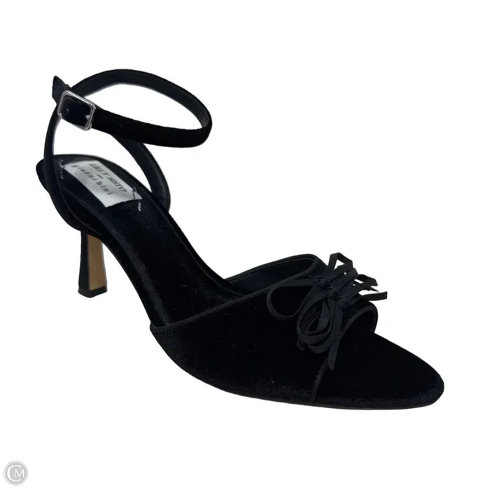 Velvet Shoes Heels By Gianni Bini In Black, Size: 8