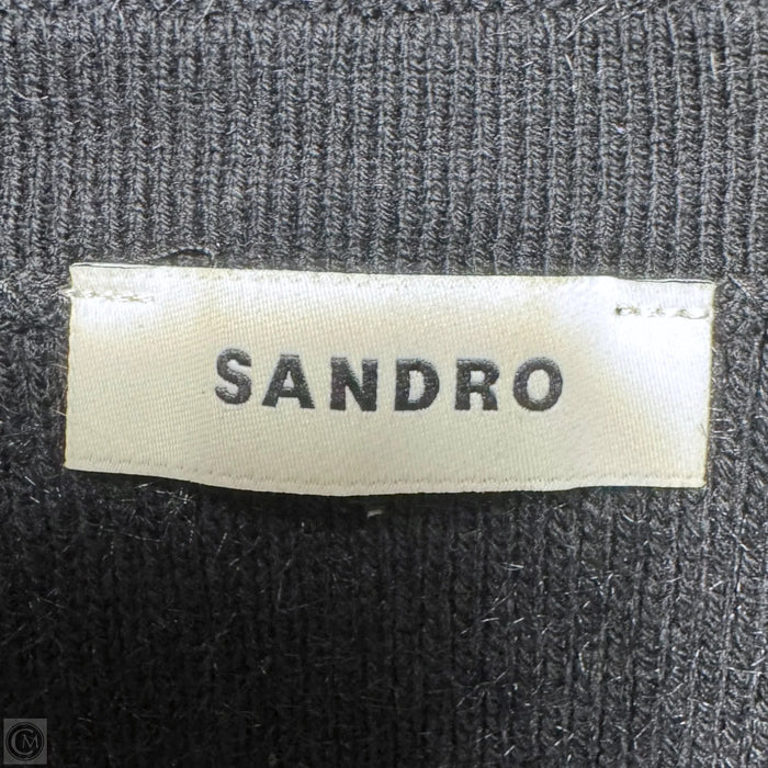 Vest Designer By Sandro In Black, Size: 4 (Sandro 1)