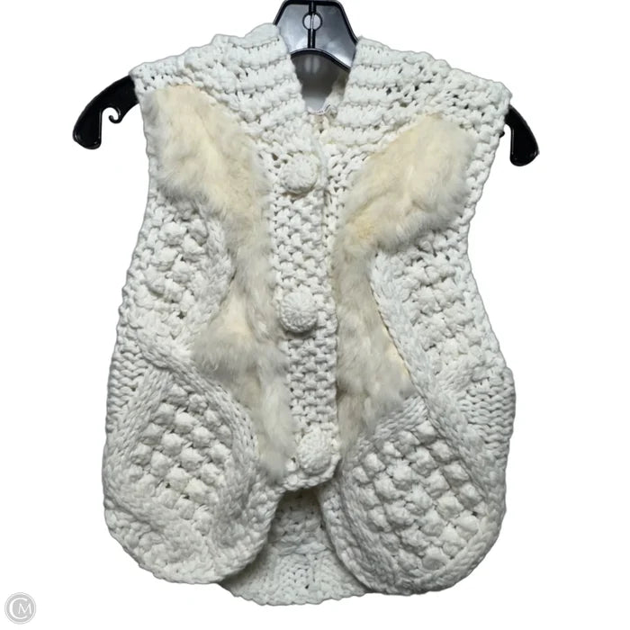 Vest Other By Umgee In Cream, Size: S