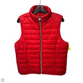 Vest Puffer & Quilted By Guess In Red, Size: L