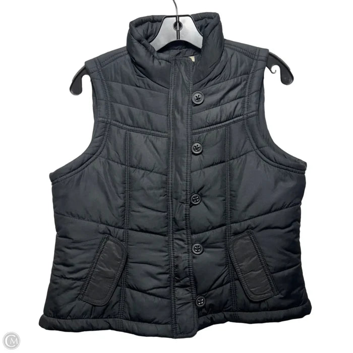 Vest Puffer & Quilted By Sonoma In Black, Size: M