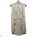 Vest Sweater By Anthropologie In Tan, Size: S