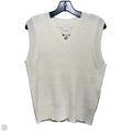 Vest Sweater By Calvin Klein In Cream, Size: S