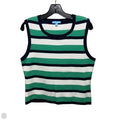Vest Sweater By Draper James In Striped Pattern, Size: Xl