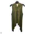 Vest Sweater Silk-Modal By Shae In Green, Size: L