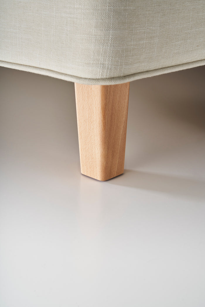 Vispring L1 Tapered Wood Legs