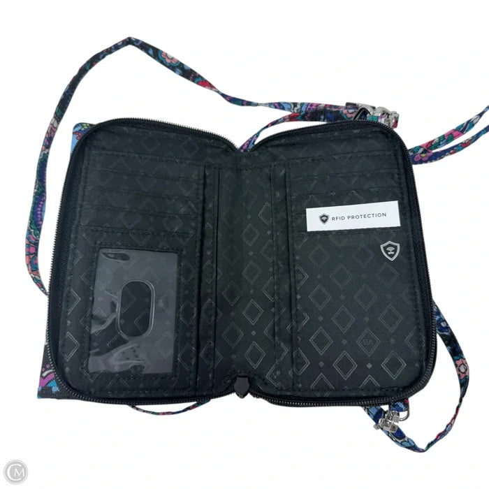 Wallet on Strap By Vera Bradley, Size: Large