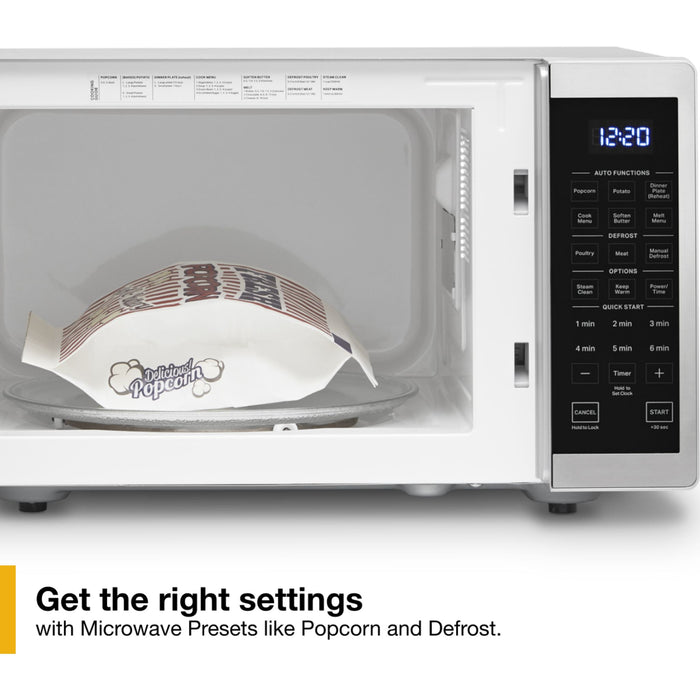 Whirlpool 0.9 cu. ft. Capacity Countertop Microwave with 900 Watt Cooking Power (YWMC30309LS)