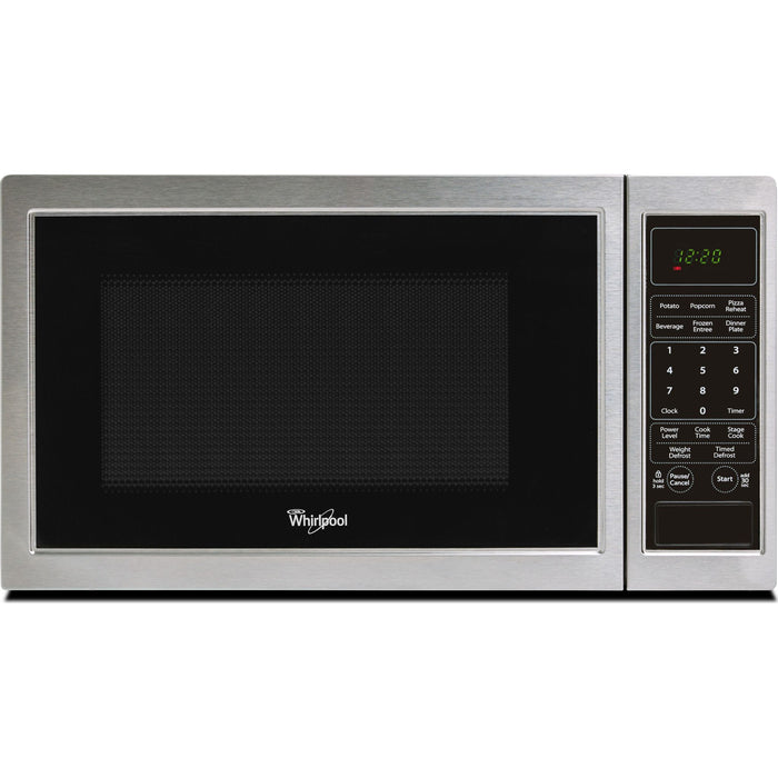 Whirlpool 0.9 cu. ft. Countertop Microwave (WMC11009AS)