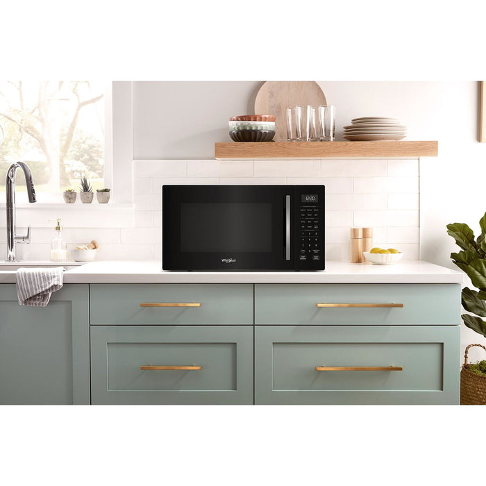 Whirlpool 1.0 CF Black All-In-One Multifunctional Countertop Microwave With Air Fry - 900 watt - Black (WMCS5522RB)