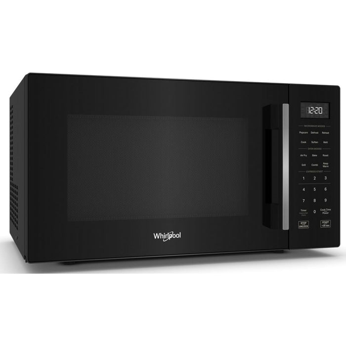 Whirlpool 1.0 cu. ft. Black All-In-One Multifunctional Countertop Microwave With Air Fry - 900 watt -Black (WMCS5522RB)