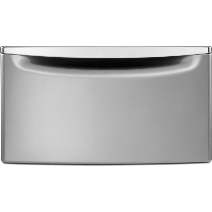 Whirlpool 15.5" (39.4 cm) Pedestal for Front Load Washer and Dryer with Storage - Chrome Shadow (XHPC155YC)