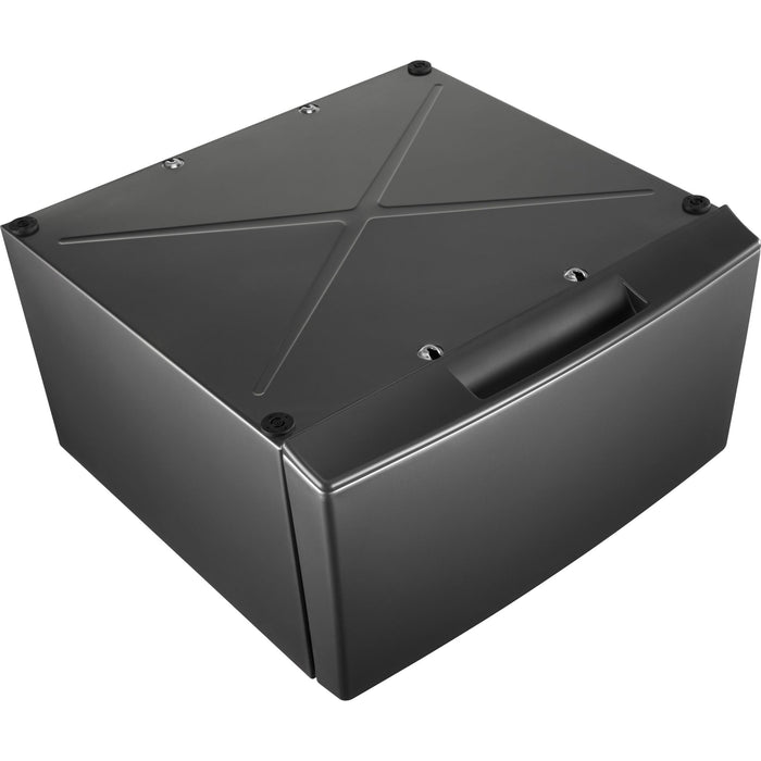 Whirlpool 15.5" (39.4 cm) Pedestal for Front Load Washer and Dryer with Storage - Chrome Shadow (WFP2715HC)