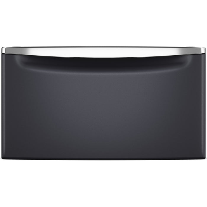 Whirlpool 15.5" (39.4 cm) Pedestal for Front Load Washer and Dryer with Storage - Midnight Steel (XHPC155RF)