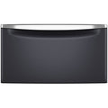 Whirlpool 15.5" (39.4 cm) Pedestal for Front Load Washer and Dryer with Storage - Midnight Steel (XHPC155RF)