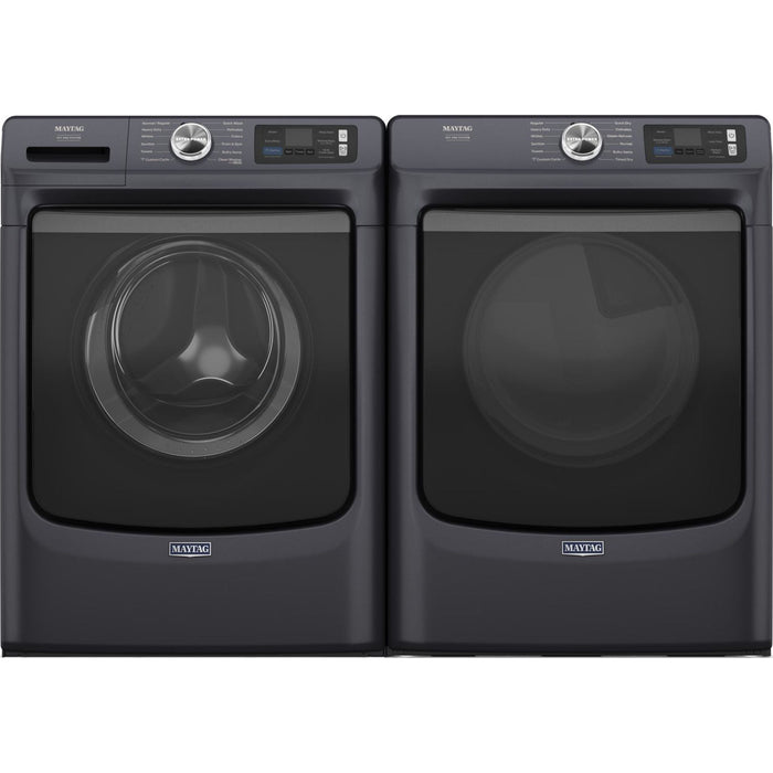 Whirlpool 15.5" (39.4 cm) Pedestal for Front Load Washer and Dryer with Storage -Midnight Steel (XHPC155RF)