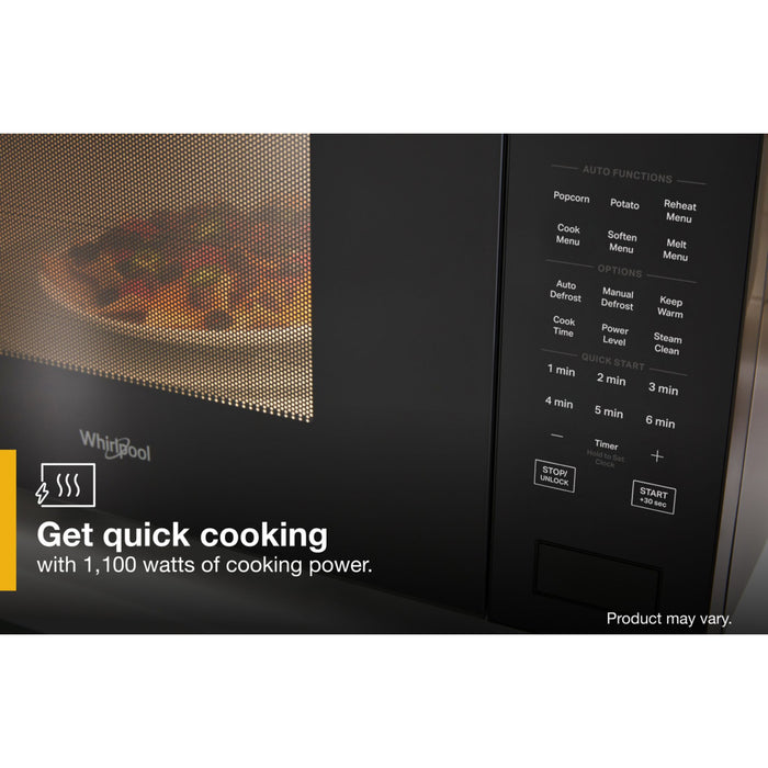 Whirlpool 1.6 cu.ft. Sensor Cooking Microwave - Fingerprint Resistant Stainless Steel (YWMCS7022RZ)