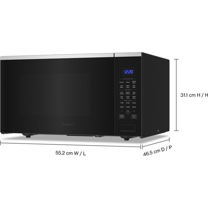 Whirlpool 1.6 cu.ft. Sensor Cooking Microwave - Stainless Steel (YWMCS7022RS)