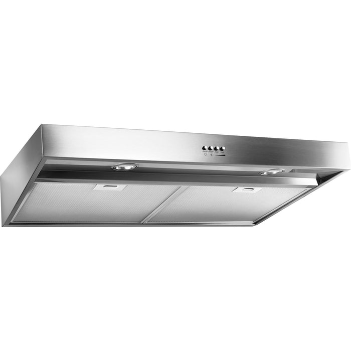 Whirlpool 24" Range Hood with Dishwasher-Safe Full-Width Grease Filters - Stainless Steel (WVU37UC4FS)
