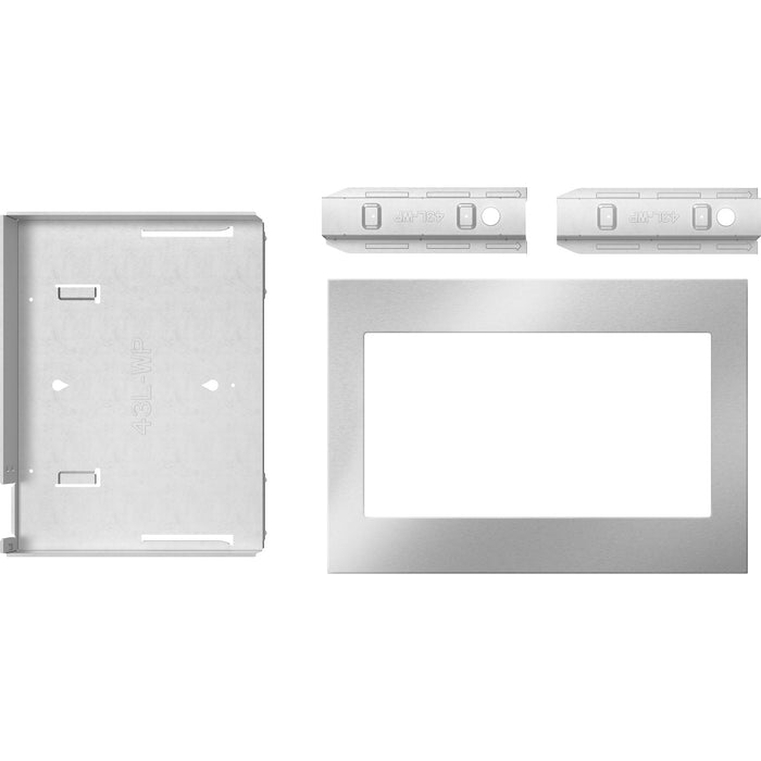 Whirlpool 27 in. Trim Kit for 1.6 Cu. Ft. Countertop Microwave - Fingerprint Resistant Stainless Steel (MTK1627PZ)