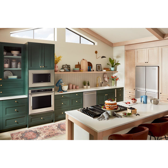 Whirlpool 30 in. Trim Kit for 1.5 Cu. Ft. Countertop Microwave with Convection Cooking -Fingerprint Resistant Stainless Steel (MTK1530PZ)