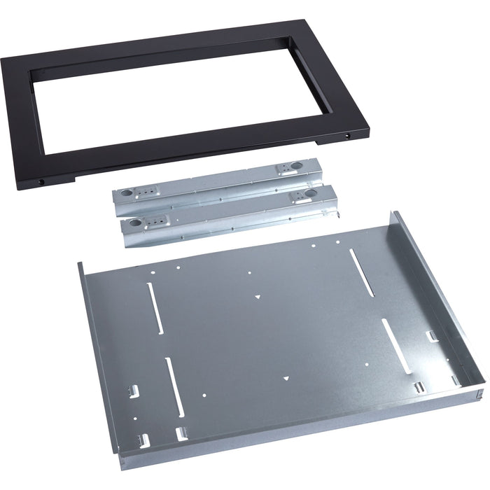 Whirlpool 30 in. Trim Kit for 1.6 Cu. Ft. Countertop Microwave -Black (MTK1630PB)