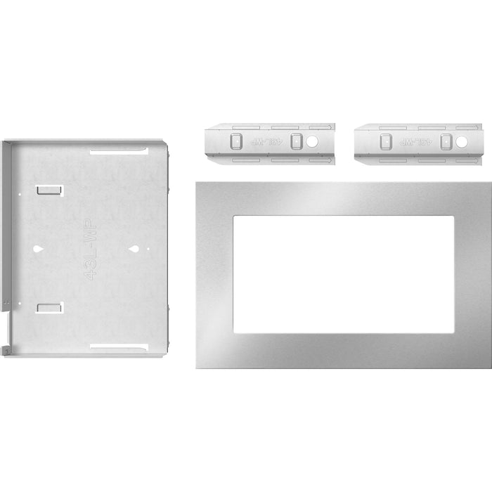 Whirlpool 30 in. Trim Kit for 1.6 Cu. Ft. Countertop Microwave - Fingerprint Resistant Stainless Steel (MTK1630PZ)